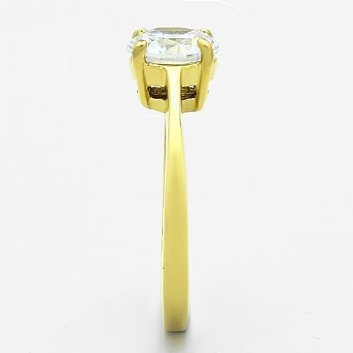 Wedding Rings for Women Engagement Cubic Zirconia Promise Ring Set for Her in Gold Tone Beulah - Jewelry Store by Erik Rayo