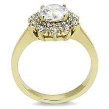 Load image into Gallery viewer, Wedding Rings for Women Engagement Cubic Zirconia Promise Ring Set for Her in Gold Tone in Clear - Jewelry Store by Erik Rayo
