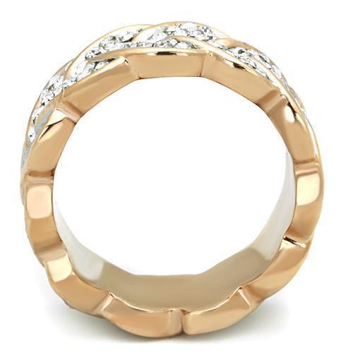 Wedding Rings for Women Engagement Cubic Zirconia Promise Ring Set for Her in Gold Tone TK1691 - Jewelry Store by Erik Rayo