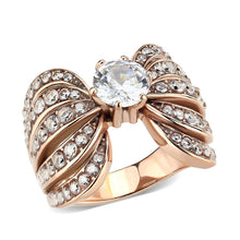 Load image into Gallery viewer, Wedding Rings for Women Engagement Cubic Zirconia Promise Ring Set for Her in Rose Gold Tone TK3786 - Jewelry Store by Erik Rayo
