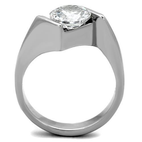 Wedding Rings for Women Engagement Cubic Zirconia Promise Ring Set for Her in Silver Tone Daegu - Jewelry Store by Erik Rayo