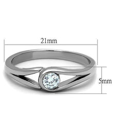 Load image into Gallery viewer, Wedding Rings for Women Engagement Cubic Zirconia Promise Ring Set for Her in Silver Tone Delhi - Jewelry Store by Erik Rayo
