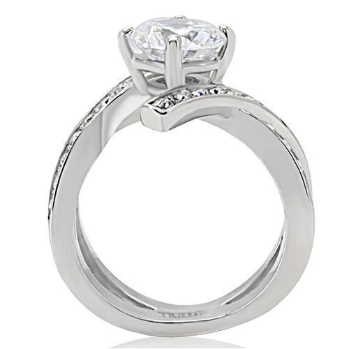 Wedding Rings for Women Engagement Cubic Zirconia Promise Ring Set for Her in Silver Tone Foshan - Jewelry Store by Erik Rayo