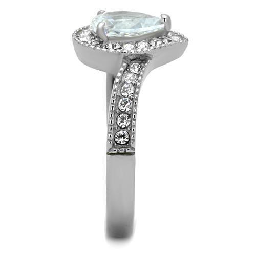 Wedding Rings for Women Engagement Cubic Zirconia Promise Ring Set for Her in Silver Tone Ibadan - Jewelry Store by Erik Rayo