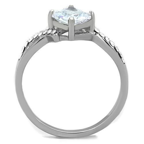 Wedding Rings for Women Engagement Cubic Zirconia Promise Ring Set for Her in Silver Tone Jaipur - Jewelry Store by Erik Rayo