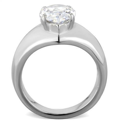 Wedding Rings for Women Engagement Cubic Zirconia Promise Ring Set for Her in Silver Tone Kabul - Jewelry Store by Erik Rayo