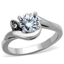 Load image into Gallery viewer, Wedding Rings for Women Engagement Cubic Zirconia Promise Ring Set for Her in Silver Tone Kaduna - Jewelry Store by Erik Rayo
