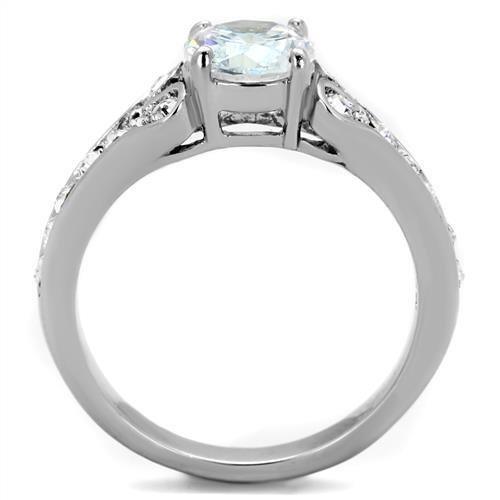 Wedding Rings for Women Engagement Cubic Zirconia Promise Ring Set for Her in Silver Tone Kanpur - Jewelry Store by Erik Rayo
