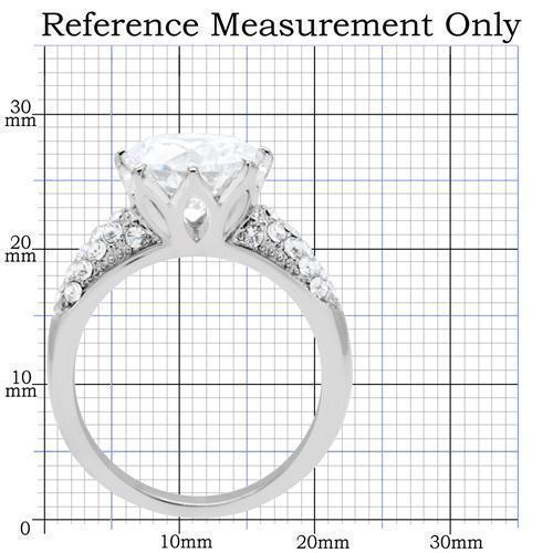 Wedding Rings for Women Engagement Cubic Zirconia Promise Ring Set for Her in Silver Tone La Paz - Jewelry Store by Erik Rayo