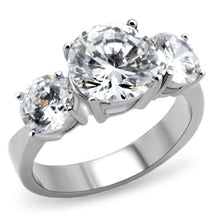 Load image into Gallery viewer, Wedding Rings for Women Engagement Cubic Zirconia Promise Ring Set for Her in Silver Tone London - Jewelry Store by Erik Rayo
