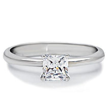 Load image into Gallery viewer, Wedding Rings for Women Engagement Cubic Zirconia Promise Ring Set for Her in Silver Tone Lusaka - Jewelry Store by Erik Rayo
