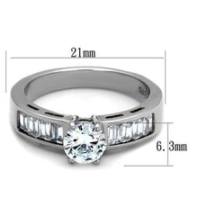 Load image into Gallery viewer, Wedding Rings for Women Engagement Cubic Zirconia Promise Ring Set for Her in Silver Tone Mosul - Jewelry Store by Erik Rayo
