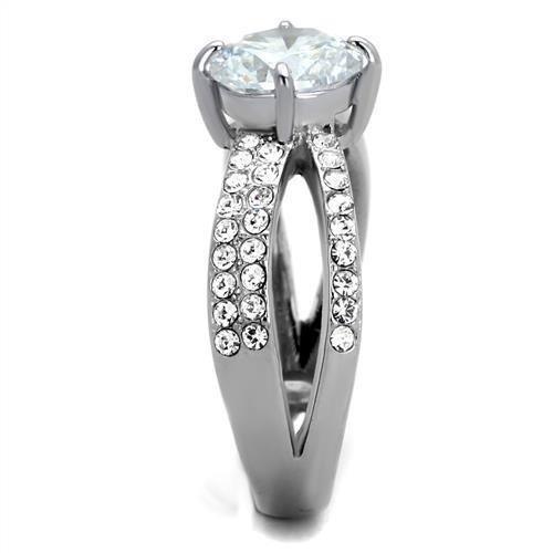 Wedding Rings for Women Engagement Cubic Zirconia Promise Ring Set for Her in Silver Tone Nairobi - Jewelry Store by Erik Rayo