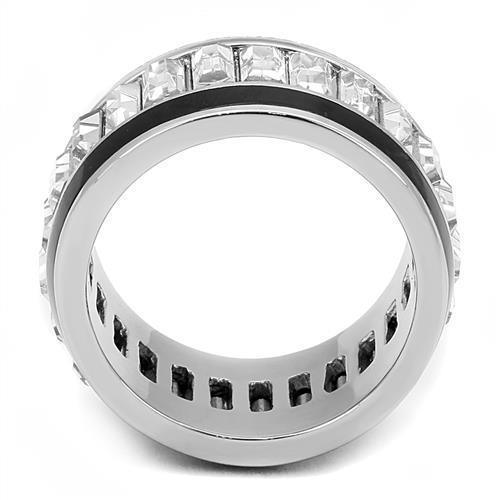 Wedding Rings for Women Engagement Cubic Zirconia Promise Ring Set for Her in Silver Tone Piedmont - Jewelry Store by Erik Rayo