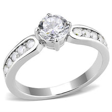 Load image into Gallery viewer, Wedding Rings for Women Engagement Cubic Zirconia Promise Ring Set for Her in Silver Tone Potenza - Jewelry Store by Erik Rayo
