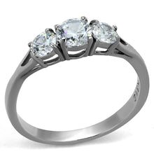 Load image into Gallery viewer, Wedding Rings for Women Engagement Cubic Zirconia Promise Ring Set for Her in Silver Tone Puebla - Jewelry Store by Erik Rayo
