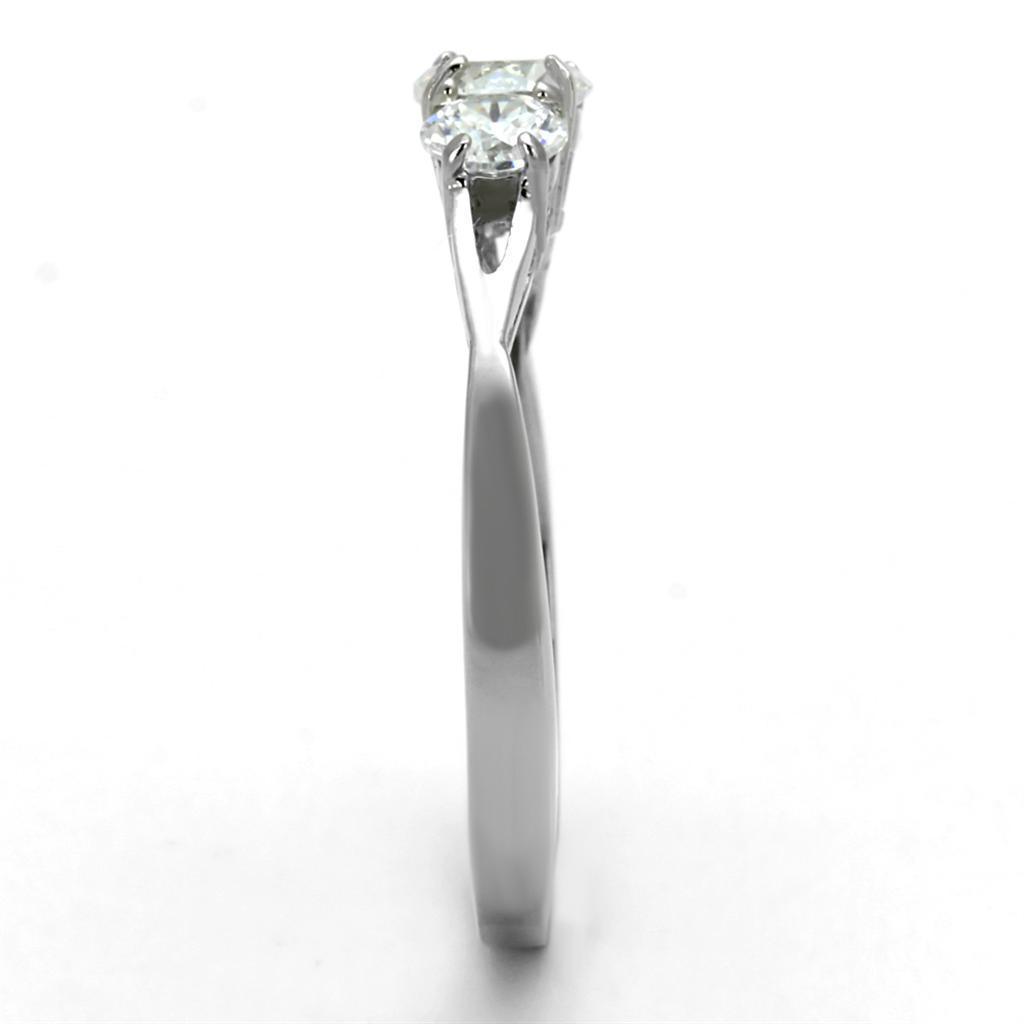 Wedding Rings for Women Engagement Cubic Zirconia Promise Ring Set for Her in Silver Tone Puebla - Jewelry Store by Erik Rayo