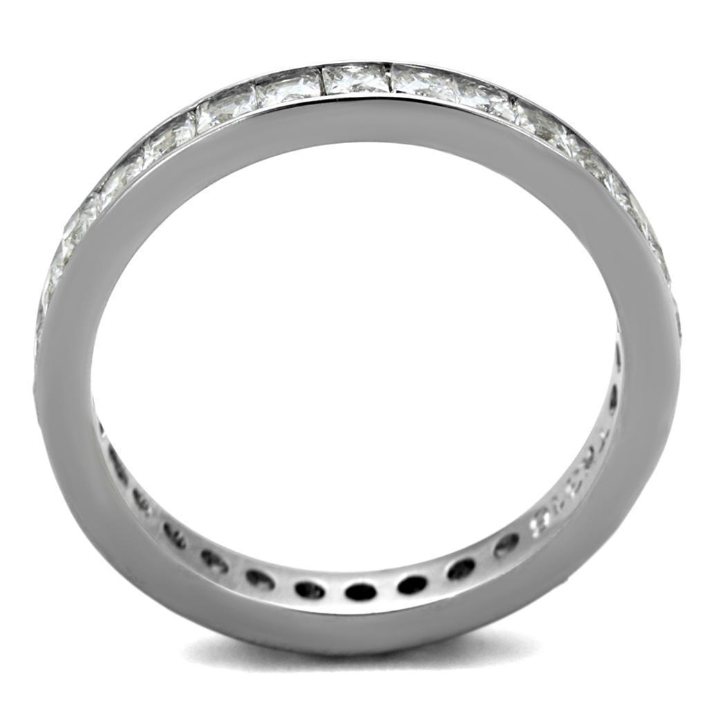 Wedding Rings for Women Engagement Cubic Zirconia Promise Ring Set for Her in Silver Tone Rabat - Jewelry Store by Erik Rayo