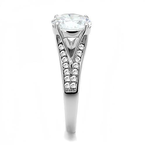 Wedding Rings for Women Engagement Cubic Zirconia Promise Ring Set for Her in Silver Tone Taipei - Jewelry Store by Erik Rayo