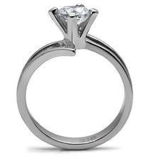 Load image into Gallery viewer, Wedding Rings for Women Engagement Cubic Zirconia Promise Ring Set for Her in Silver Tone TK063 - Jewelry Store by Erik Rayo
