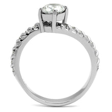 Load image into Gallery viewer, Wedding Rings for Women Engagement Cubic Zirconia Promise Ring Set for Her in Silver Tone Vadodara - Jewelry Store by Erik Rayo
