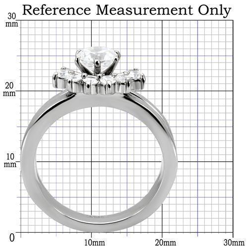 Wedding Rings for Women Engagement Cubic Zirconia Promise Ring Set for Her TK105 - Jewelry Store by Erik Rayo