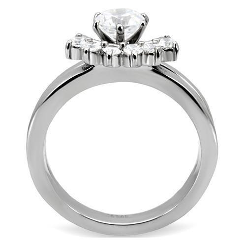 Wedding Rings for Women Engagement Cubic Zirconia Promise Ring Set for Her TK105 - Jewelry Store by Erik Rayo