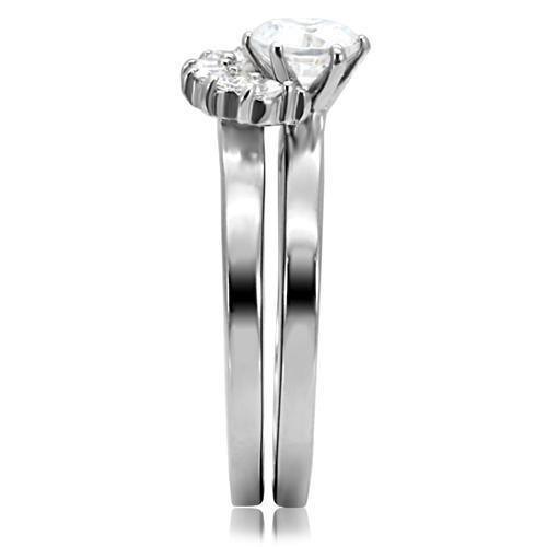 Wedding Rings for Women Engagement Cubic Zirconia Promise Ring Set for Her TK105 - Jewelry Store by Erik Rayo