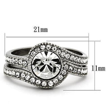 Load image into Gallery viewer, Wedding Rings for Women Engagement Cubic Zirconia Promise Ring Set for Her TK1155 - Jewelry Store by Erik Rayo
