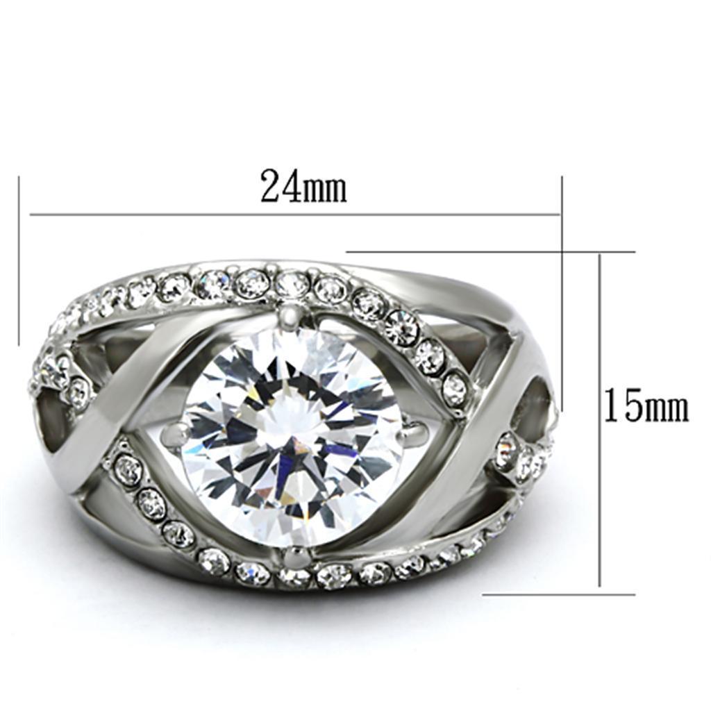 Wedding Rings for Women Engagement Cubic Zirconia Promise Ring Set for Her TK1176 - Jewelry Store by Erik Rayo