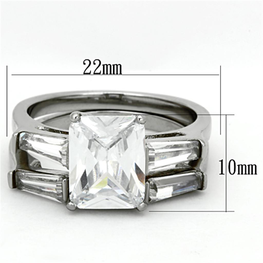Wedding Rings for Women Engagement Cubic Zirconia Promise Ring Set for Her TK1229 - Jewelry Store by Erik Rayo