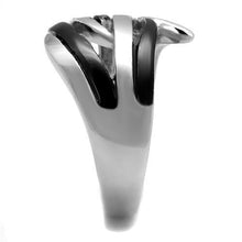 Load image into Gallery viewer, Womens Black Ring Anillo Para Mujer Stainless Steel Ring with No Stone Alake - Jewelry Store by Erik Rayo
