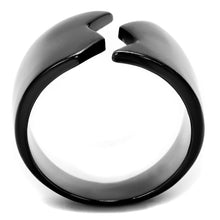 Load image into Gallery viewer, Womens Black Ring Anillo Para Mujer y Ninos Unisex Kids 316L Stainless Steel Ring with No Stone Daniella - Jewelry Store by Erik Rayo
