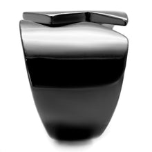 Load image into Gallery viewer, Womens Black Ring Anillo Para Mujer Stainless Steel Ring with No Stone Daniella - Jewelry Store by Erik Rayo
