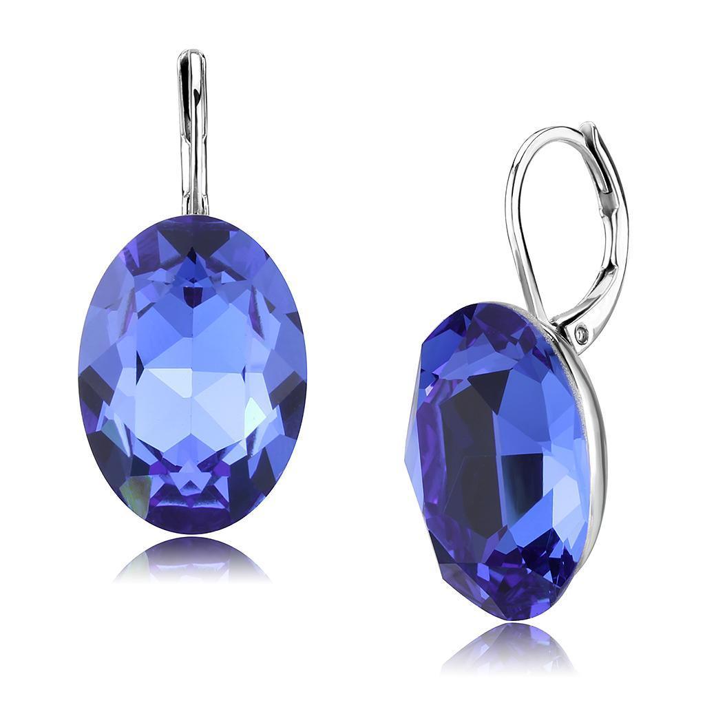 Womens Earrings No Plating Stainless Steel with Top Grade Crystal - Jewelry Store by Erik Rayo