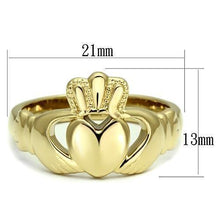 Load image into Gallery viewer, Womens Gold Ring 316L Stainless Steel Anillo Color Oro Para Mujer Ninas Acero Inoxidable Miriam - Jewelry Store by Erik Rayo
