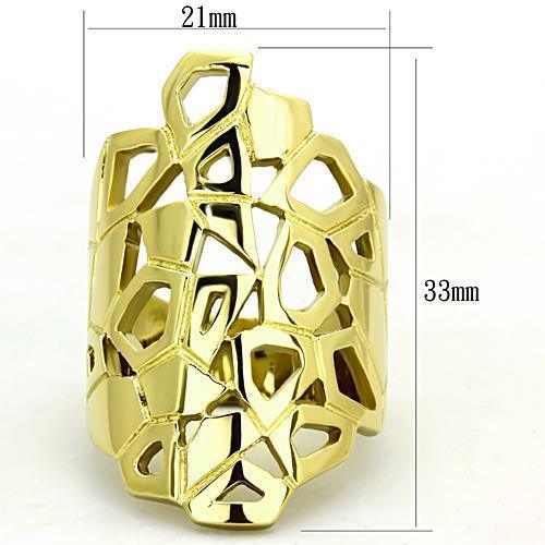 Gold Rings for Women Stainless Steel Anillo Color Oro Para Mujer Ninas Acero Inoxidable Atara - Jewelry Store by Erik Rayo