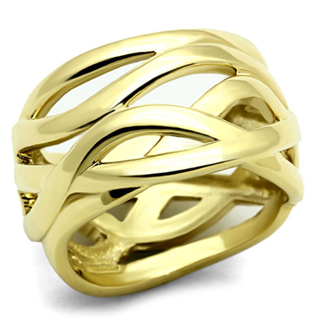 Gold Rings for Women Stainless Steel Anillo Color Oro Para Mujer Ninas Acero Inoxidable Keturah - Jewelry Store by Erik Rayo