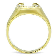 Load image into Gallery viewer, Gold Rings for Women Stainless Steel Anillo Color Oro Para Mujer Ninas Acero Inoxidable with Top Grade Crystal in Clear Michal - Jewelry Store by Erik Rayo
