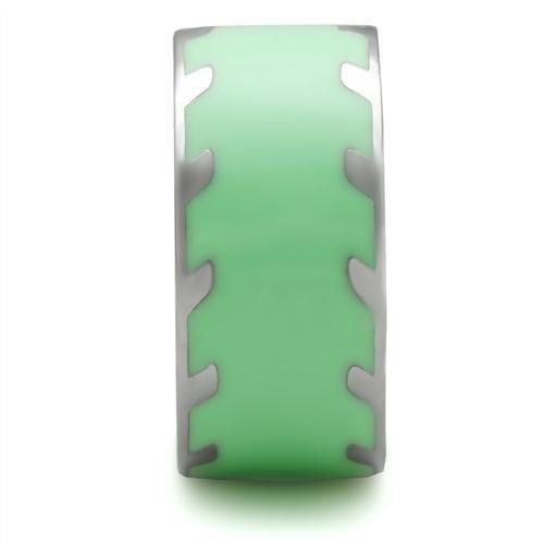Womens Gold Rings High polished (no plating) 316L Stainless Steel Ring with No Stone TK222 - Jewelry Store by Erik Rayo
