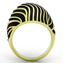 Load image into Gallery viewer, Womens Gold Zebra Ring 316L Stainless Steel Anillo Color Oro Para Mujer Ninas Acero Inoxidable Myra - Jewelry Store by Erik Rayo
