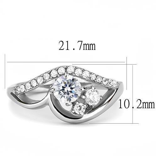 Womens Ring Anillo Para Mujer 316L Stainless Steel Ring Ariano - Jewelry Store by Erik Rayo
