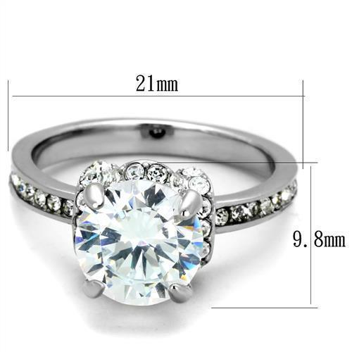 Womens Ring Anillo Para Mujer 316L Stainless Steel Ring Cosenza - Jewelry Store by Erik Rayo