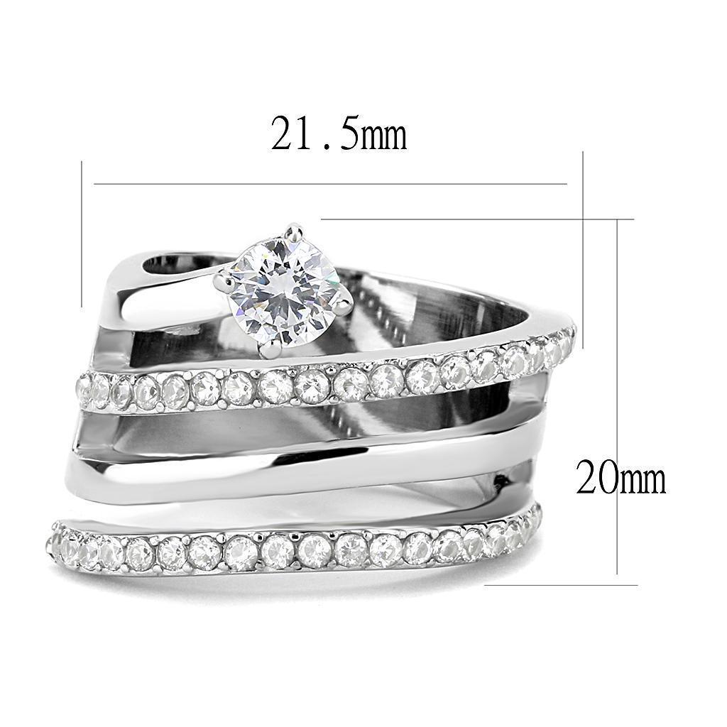 Womens Ring Anillo Para Mujer 316L Stainless Steel Ring Melfi - Jewelry Store by Erik Rayo