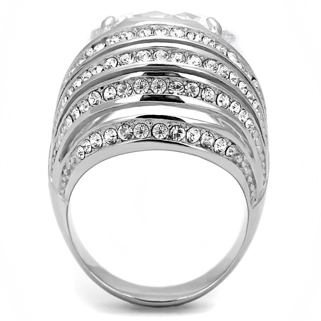 Womens Ring Anillo Para Mujer 316L Stainless Steel Ring Rostov - Jewelry Store by Erik Rayo