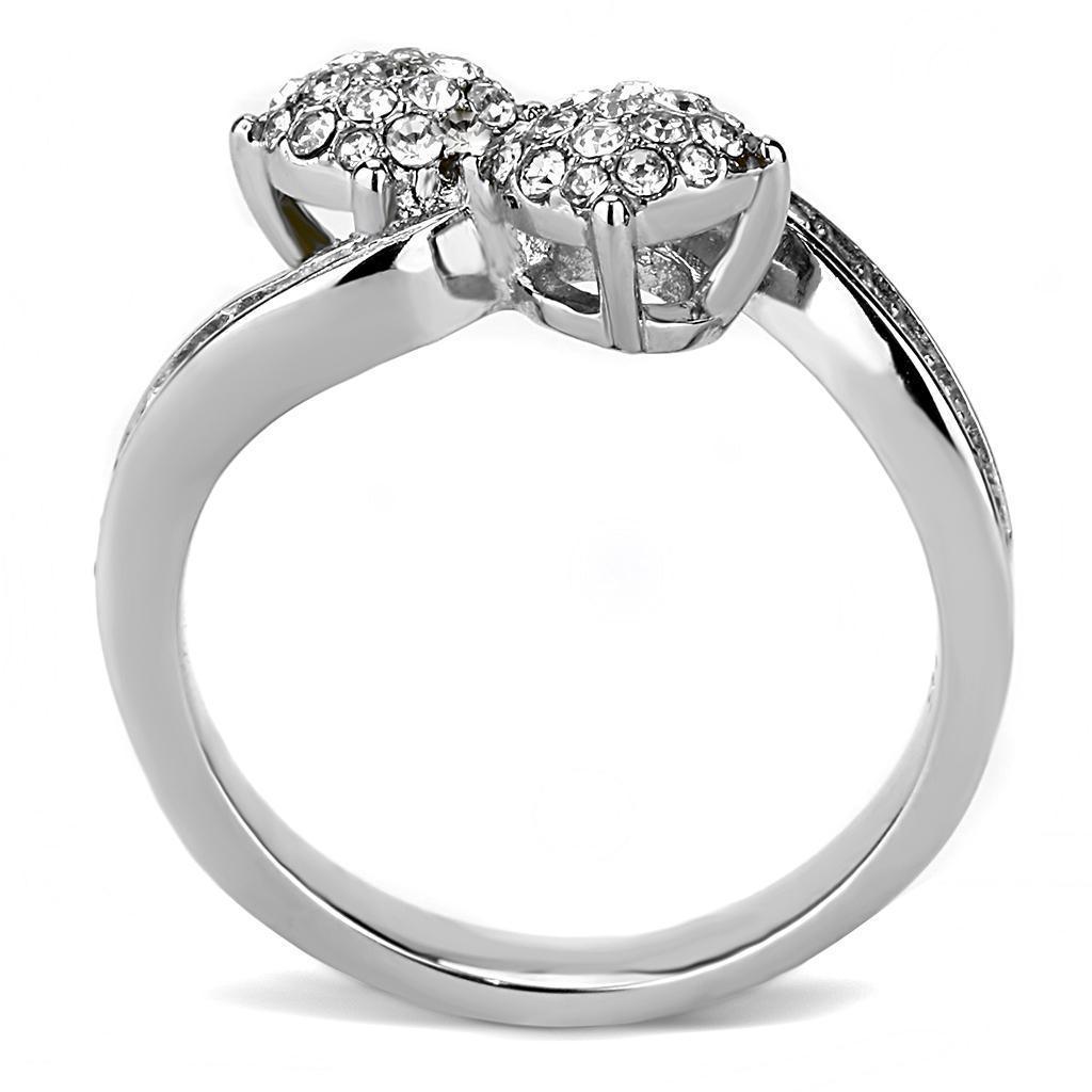 Womens Ring Anillo Para Mujer 316L Stainless Steel Ring with Top Grade Crystal Fidenza - Jewelry Store by Erik Rayo