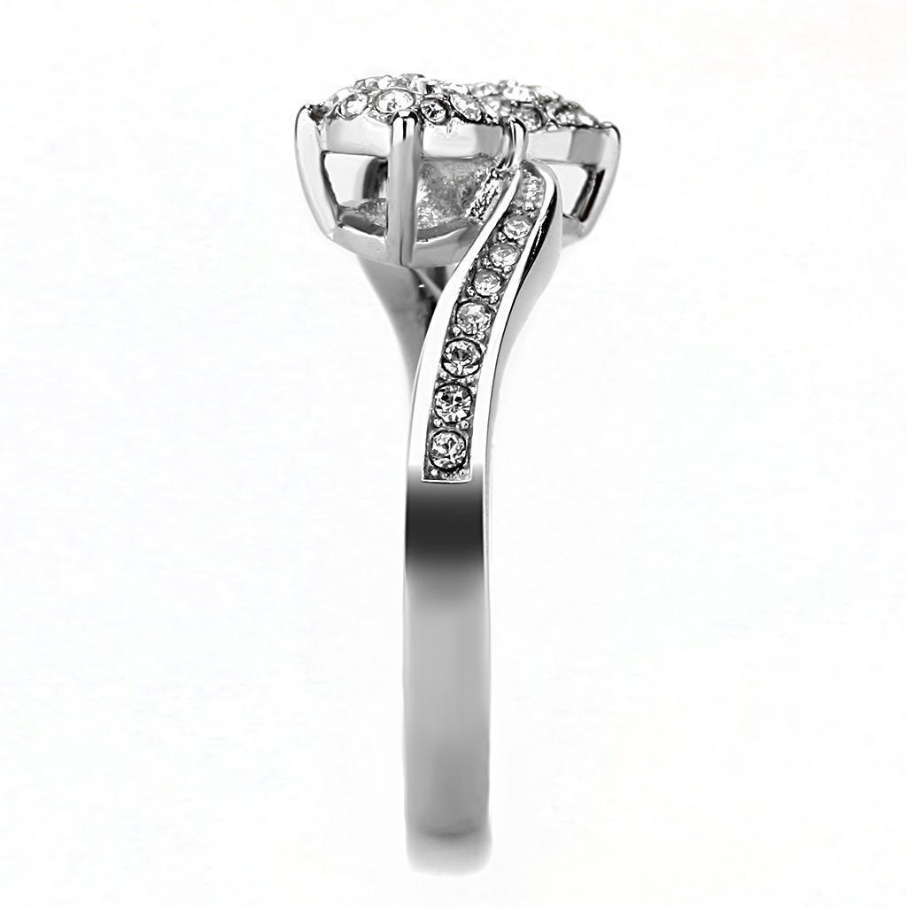 Womens Ring Anillo Para Mujer 316L Stainless Steel Ring with Top Grade Crystal Fidenza - Jewelry Store by Erik Rayo