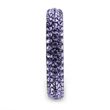 Load image into Gallery viewer, Womens Ring Anillo Para Mujer Unisex 316L Stainless Steel Ring with Top Grade Crystal in Tanzanite - Jewelry Store by Erik Rayo
