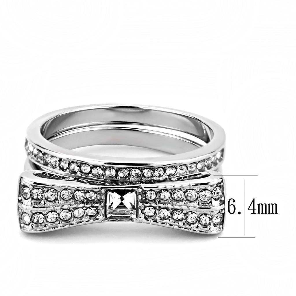 Womens Ring Anillo Para Mujer 316L Stainless Steel Ring with Top Grade Crystal Lugo - Jewelry Store by Erik Rayo