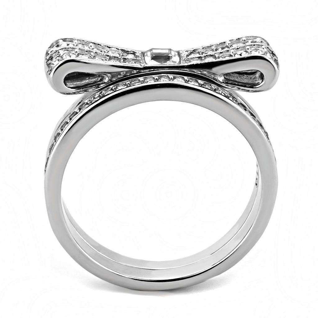 Womens Ring Anillo Para Mujer 316L Stainless Steel Ring with Top Grade Crystal Lugo - Jewelry Store by Erik Rayo